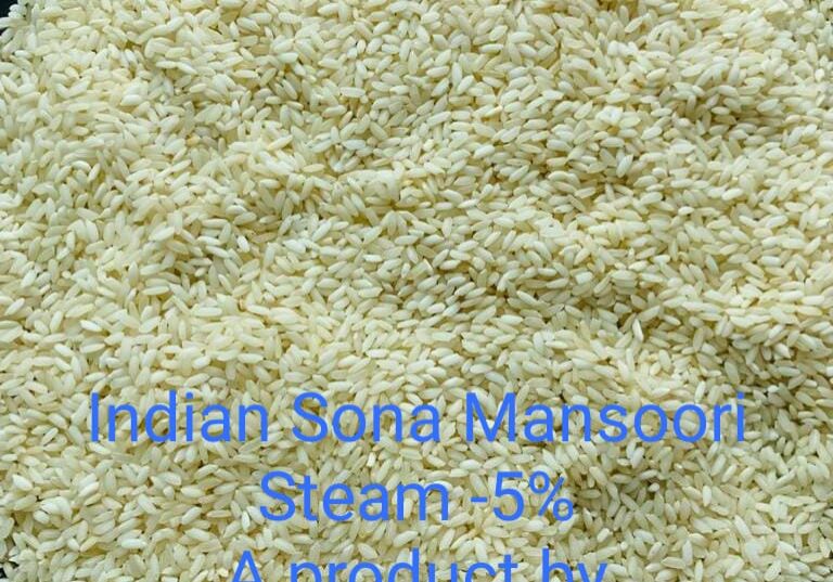 Indian Sona Masuri Steam Rice-5%-2